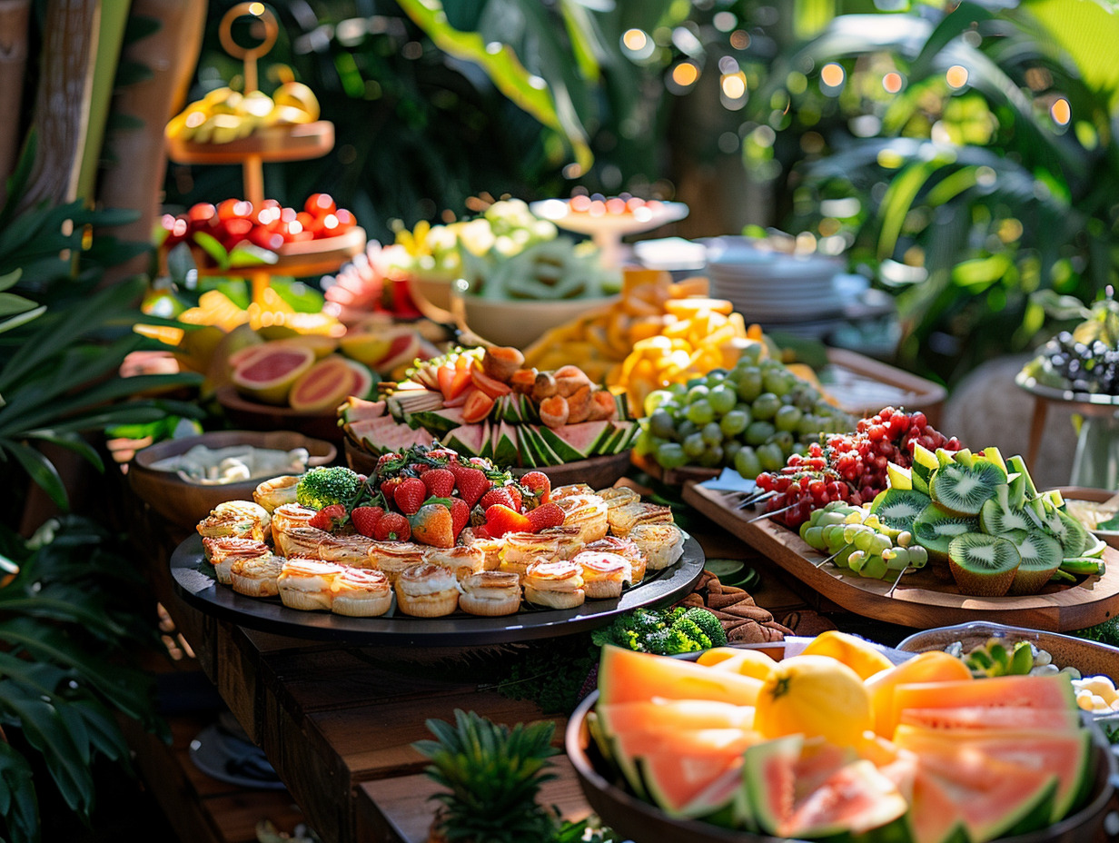 buffet mariage